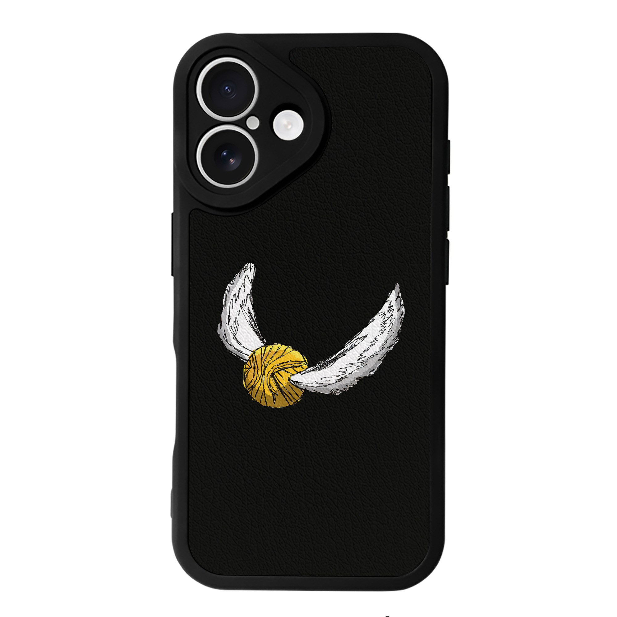 （画像用） Harry Potter ハリー・ポッターシリーズ 【iPhone 16シリーズ対応】シリコンスマホケース（レザー調） 材質：シリコン